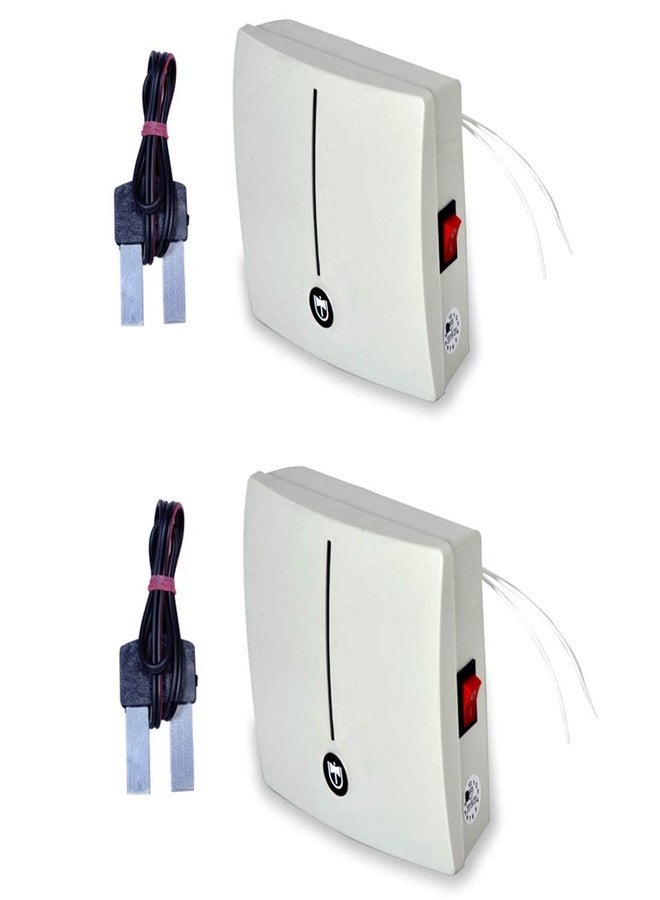 Tool Point Plastic Water Tank Overflow Alarm UW-07 DC, Pack of 2 (Medium, White) - Image 1